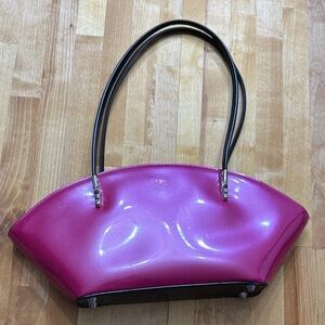 Beijo Radiant Pink and Black Shoulder Bag